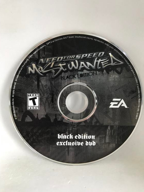 NEED FOR SPEED MOST WANTED BLACK EDITION (COMPLETE IN BOX)