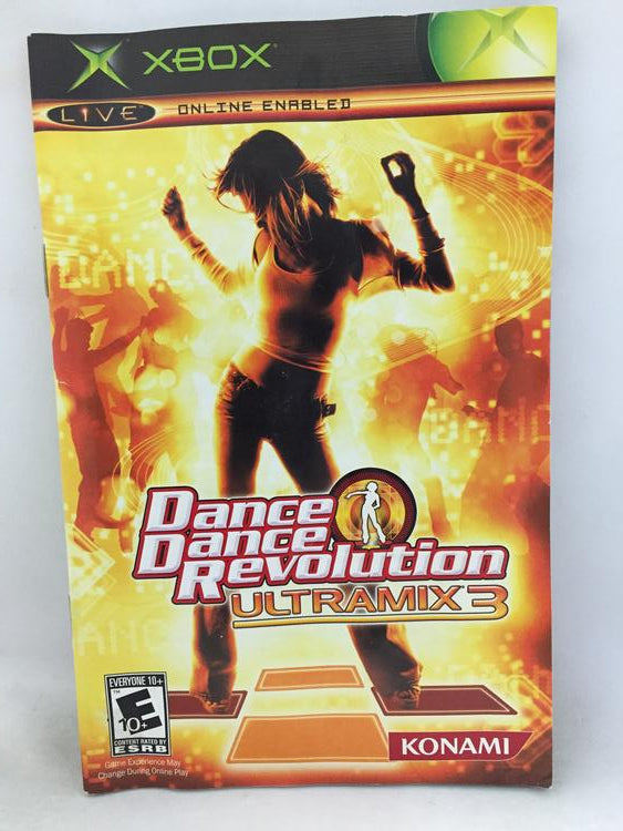 DANCE DANCE REVOLUTION ULTRAMIX 3 BUNDLE (WITHOUT BOX)