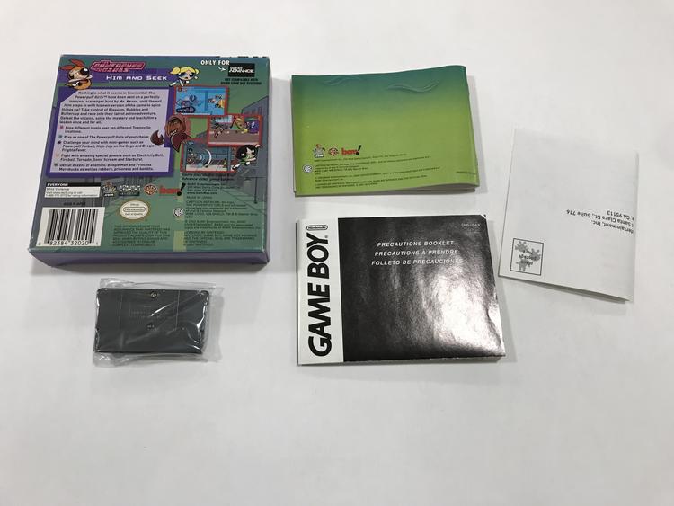 POWERPUFF GIRLS HIM AND SEEK (COMPLETE IN BOX)