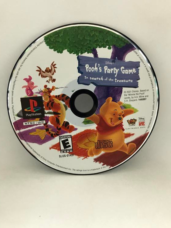 POOH'S PARTY GAME IN SEARCH OF THE TREASURE (COMPLETE IN BOX)