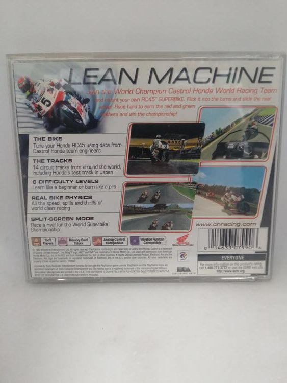 CASTROL HONDA SUPERBIKE RACING (COMPLETE IN BOX)