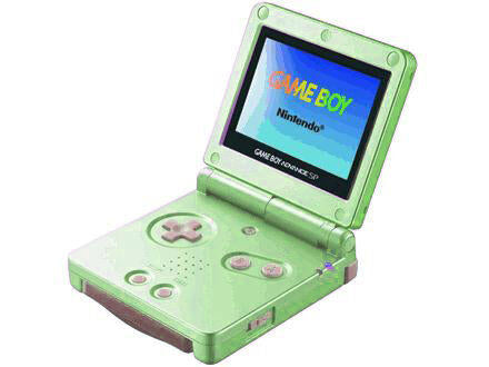 GAMEBOY ADVANCE SP LIME GREEN AGS-001 (used)