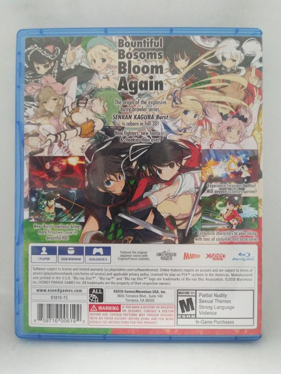SENRAN KAGURA BURST RE: NEWAL TAILOR-MADE EDITION