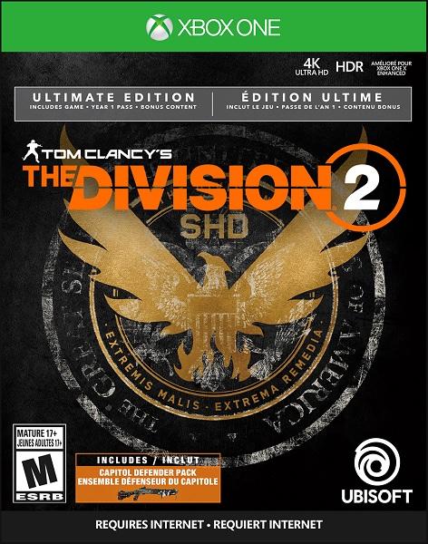 TOM CLANCY'S THE DIVISION 2 STEELBOOK EDITION (usagé)