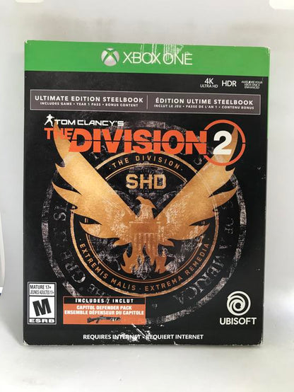 TOM CLANCY'S THE DIVISION 2 STEELBOOK EDITION (usagé)