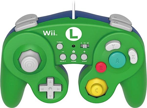 GAMECUBE CONTROLLER LUIGI HORI BATTLE PAD