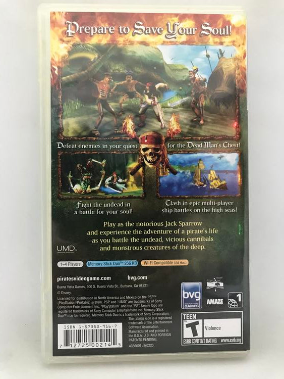 PIRATES OF THE CARIBBEAN DEAD MAN'S CHEST (COMPLETE IN BOX)