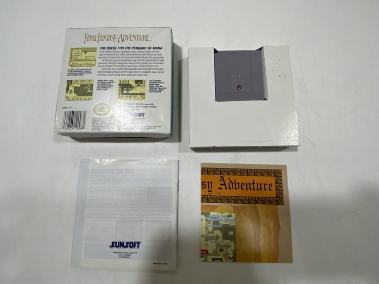 FINAL FANTASY ADVENTURE (COMPLETE IN BOX)