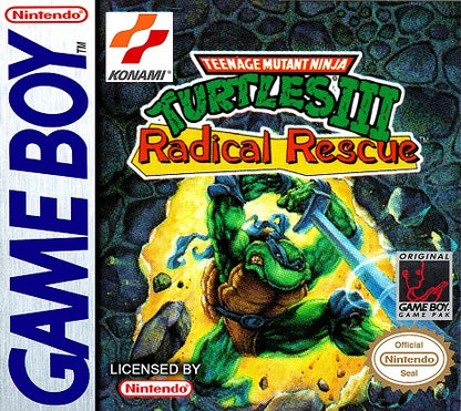 TEENAGE MUTANT NINJA TURTLES III RADICAL RESCUE