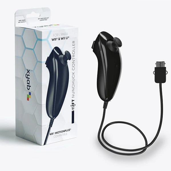 NUNCHUK CONTROLLER BLACK XYAB