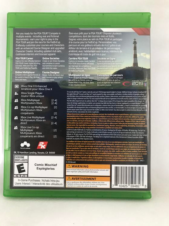 THE GOLF CLUB 2019 FEATURING PGA TOUR