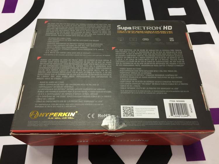 SUPA RETRON HD HYPERKIN (COMPLETE IN BOX)