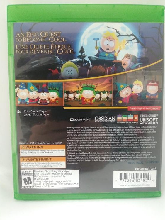 SOUTH PARK THE STICK OF TRUTH (usagé)