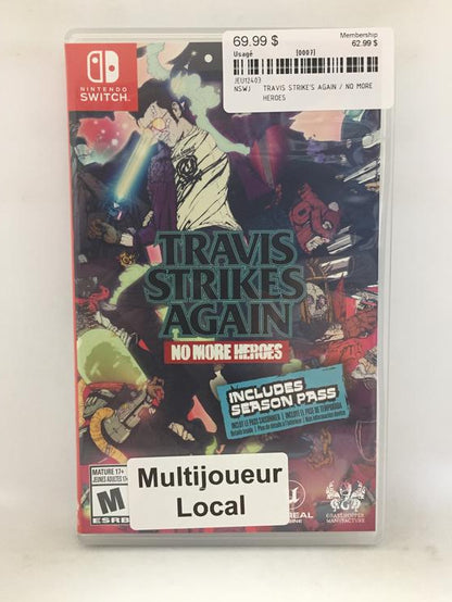 TRAVIS STRIKE'S AGAIN / NO MORE HEROES