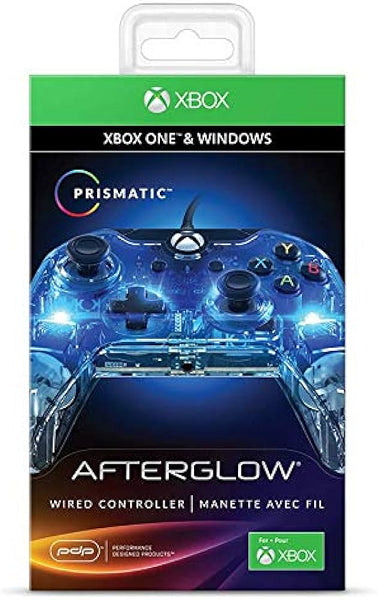 CONTROLLER WIRED AFTERGLOW CLEAR (XBOX ONE / XBOX SERIES)