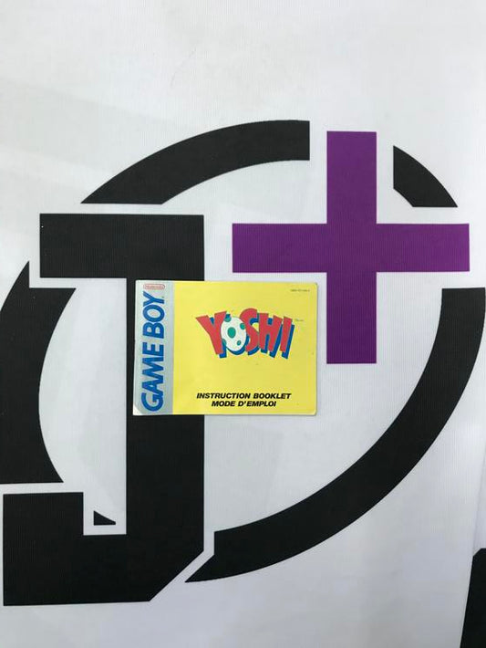 GB YOSHI INSTRUCTION BOOKLET BILINGUAL (usagé)