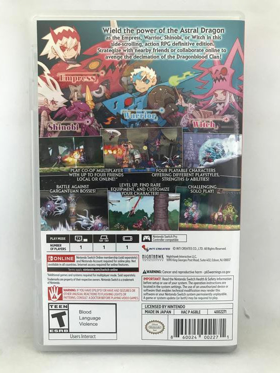 DRAGON MARKED FOR DEATH (usagé)