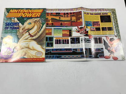 NINTENDO POWER GAMER MAGAZINE VOLUME 54 WITH POSTER - SECRET OF MANA