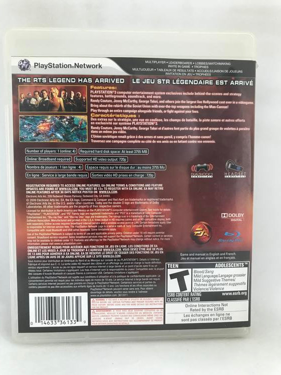 COMMAND & CONQUER RED ALERT 3 ULTIMATE EDITION (COMPLETE IN BOX)