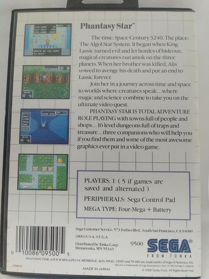 PHANTASY STAR (COMPLETE IN BOX) (usagé)