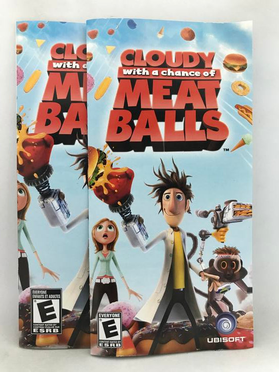 CLOUDY WITH A CHANCE OF MEATBALLS (COMPLETE IN BOX)