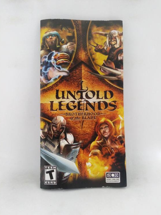 UNTOLD LEGENDS BROTHERHOOD OF THE BLADE (COMPLETE IN BOX) (usagé)
