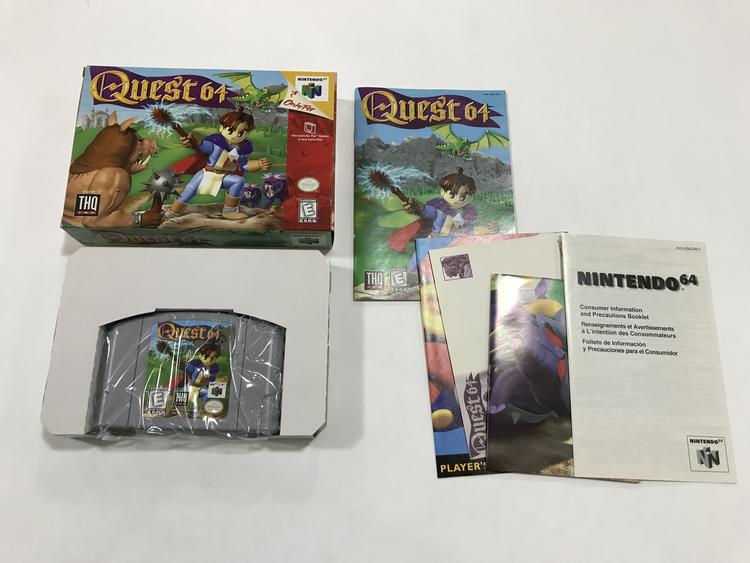 QUEST 64 (COMPLETE IN BOX)