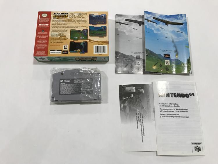 STAR WARS EPISODE I BATTLE FOR NABOO (COMPLETE IN BOX)