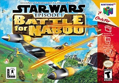 STAR WARS EPISODE I BATTLE FOR NABOO (COMPLETE IN BOX)