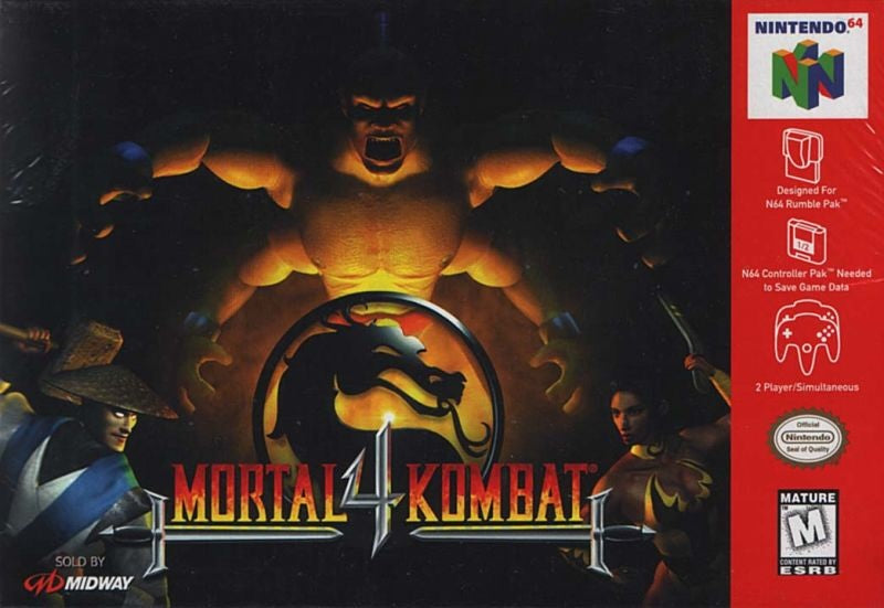 MORTAL KOMBAT 4 (COMPLETE IN BOX)