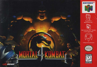 MORTAL KOMBAT 4 (COMPLETE IN BOX) (usagé)