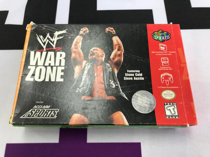 WWF WAR ZONE (COMPLETE IN BOX)