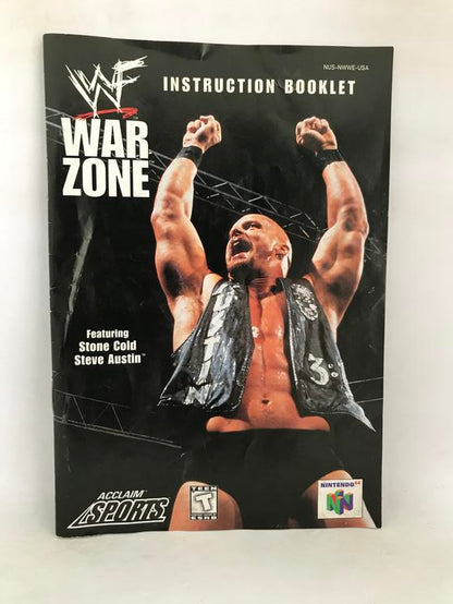 WWF WAR ZONE (COMPLETE IN BOX)