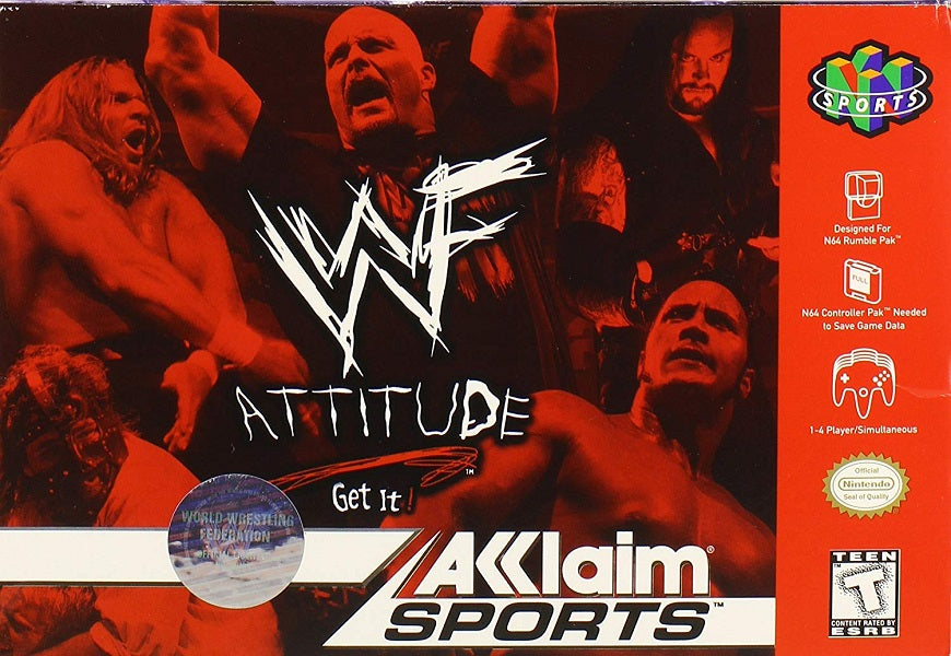 WWF ATTITUDE (COMPLETE IN BOX) (usagé)