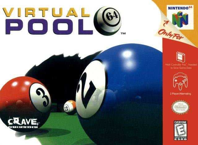 VIRTUAL POOL 64 (COMPLETE IN BOX)