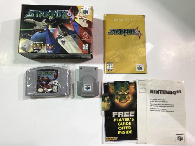 STAR FOX 64 (COMPLETE IN BOX)