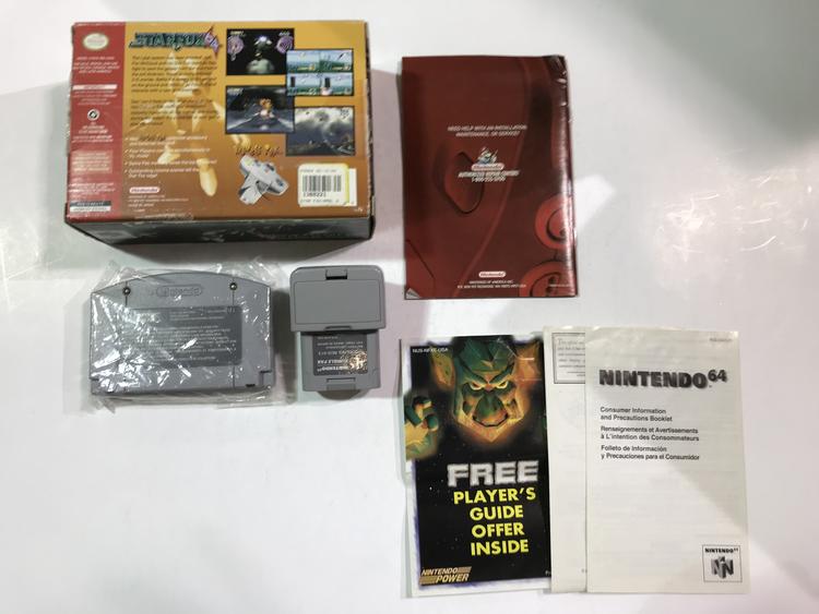 STAR FOX 64 (COMPLETE IN BOX)