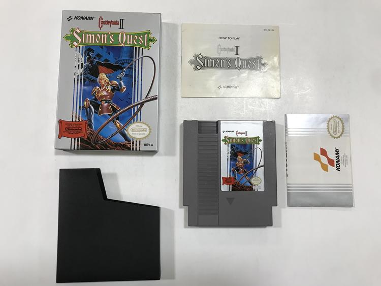 CASTLEVANIA II SIMON'S QUEST (COMPLETE IN BOX)