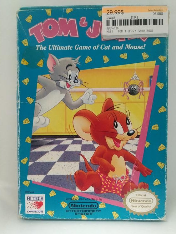 TOM & JERRY (WITH BOX) (usagé)
