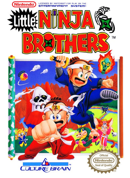 LITTLE NINJA BROTHERS (COMPLETE IN BOX)