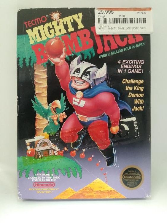 MIGHTY BOMB JACK (WITH BOX)