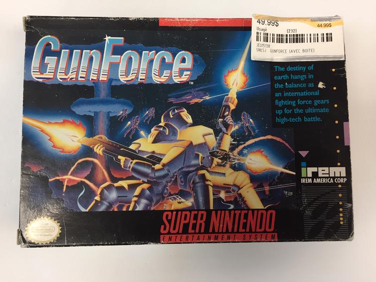 GUNFORCE (WITH BOX)