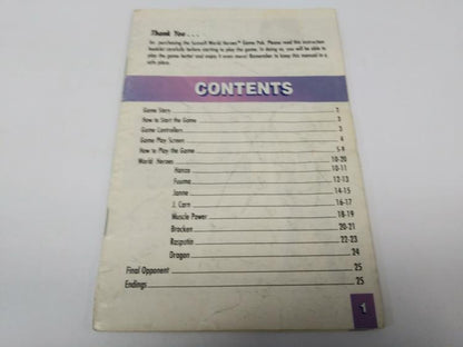 WORLD HEROES (COMPLETE IN BOX) (usagé)