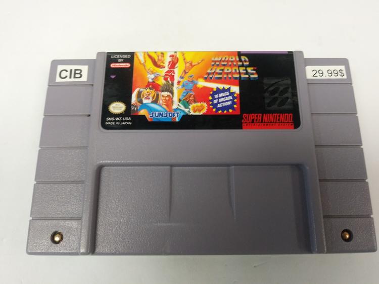 WORLD HEROES (COMPLETE IN BOX) (usagé)