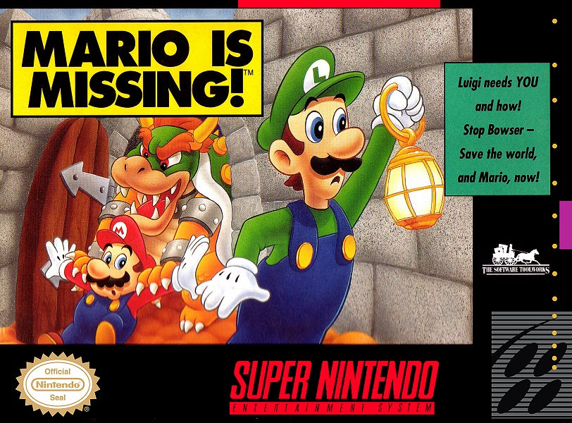 MARIO IS MISSING (WITH BOX)