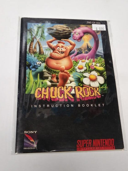 CHUCK ROCK (COMPLETE IN BOX)