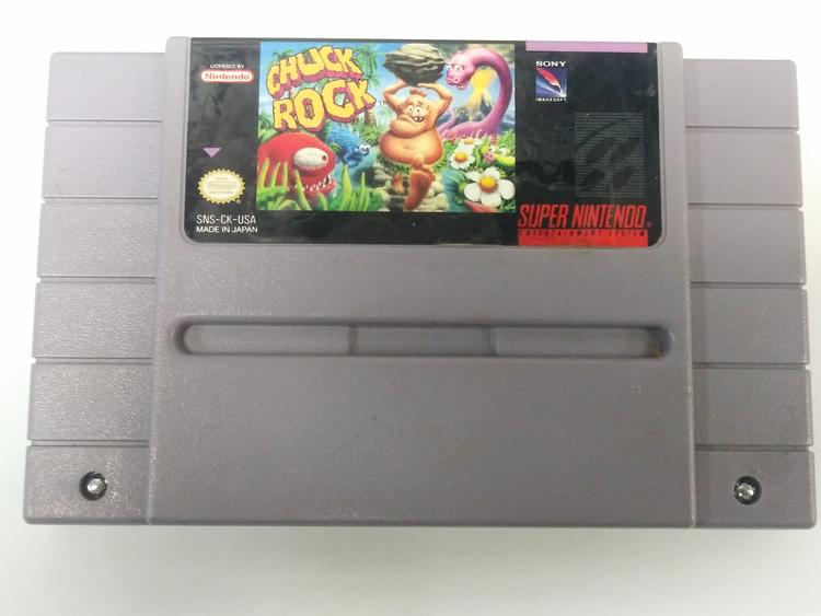 CHUCK ROCK (COMPLETE IN BOX)