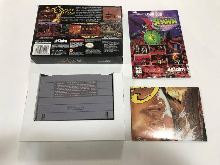 CUTTHROAT ISLAND (COMPLETE IN BOX)