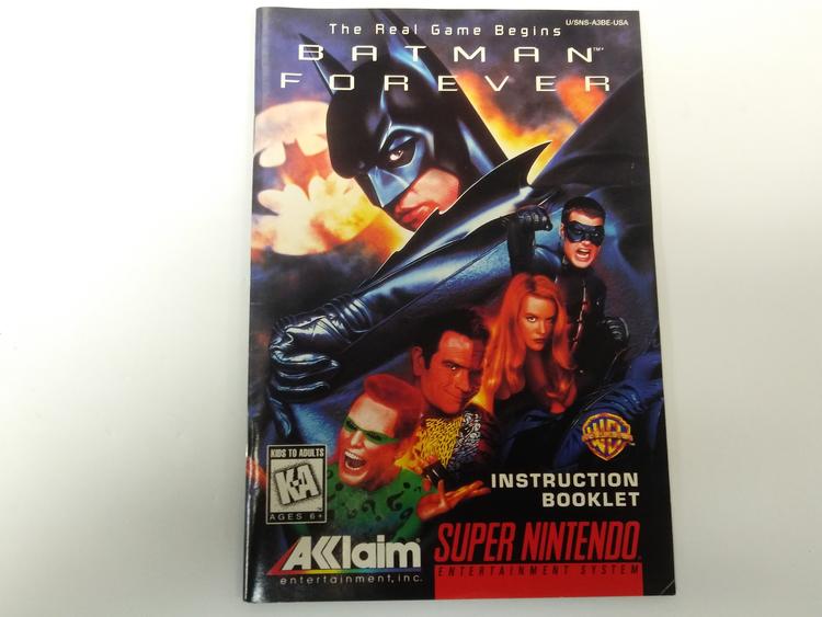 BATMAN FOREVER (COMPLETE IN BOX)