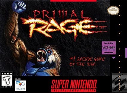 PRIMAL RAGE (WITH BOX) (usagé)